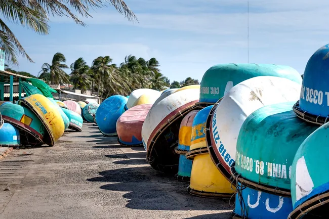 Basket boats · Mũi Né